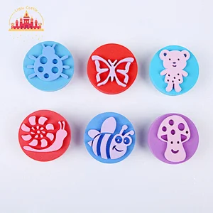 Wholesale 6 Pcs Educational EVA Insect Graph Stamp Set Kids Drawing Toy SL18A014