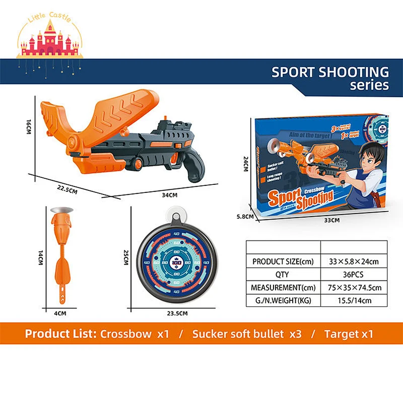Kids Outdoor Sports Game Plastic Archery Bow And Arrow Set With Target SL01F335