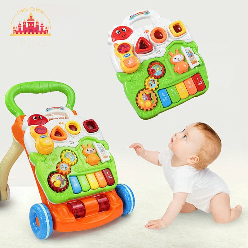 Factory Direct Educational Activity Toys Plastic Baby Walker With Music SL16E005