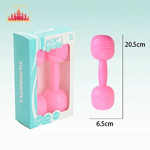 Factory Direct Home Fitness Equipment 2 Pcs Plastic Dumbbell Toy For Kids SL01F185