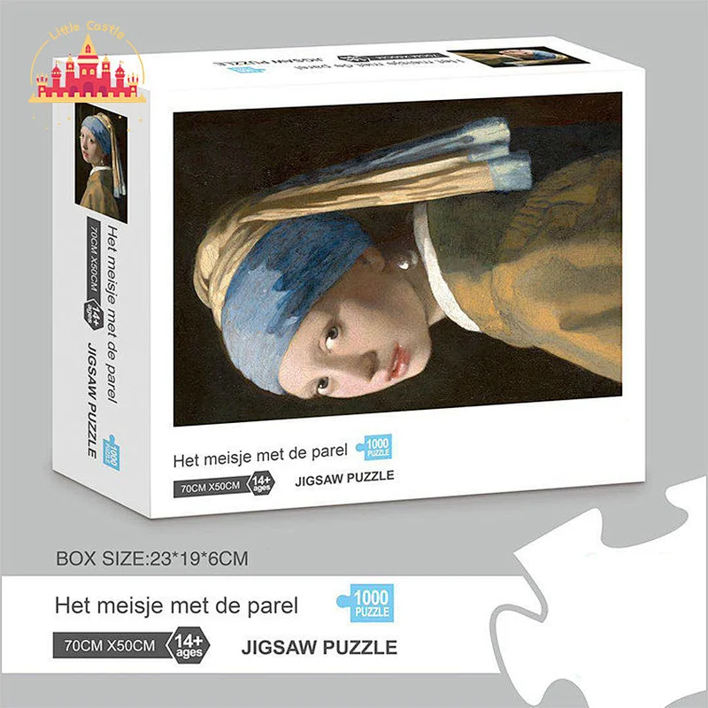 1000 Pieces Intelligent Oil Painting Paper Jigsaw Puzzles For Age 14+ SL14A261