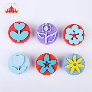 Art Craft Drawing Tools Colorful EVA Cartoon Ocean Life Stamp Set For Kids SL18A009