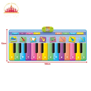 Hot Selling Musical Toy Colorful Electronic Play Keyboard Blanket For Kids SL07D028