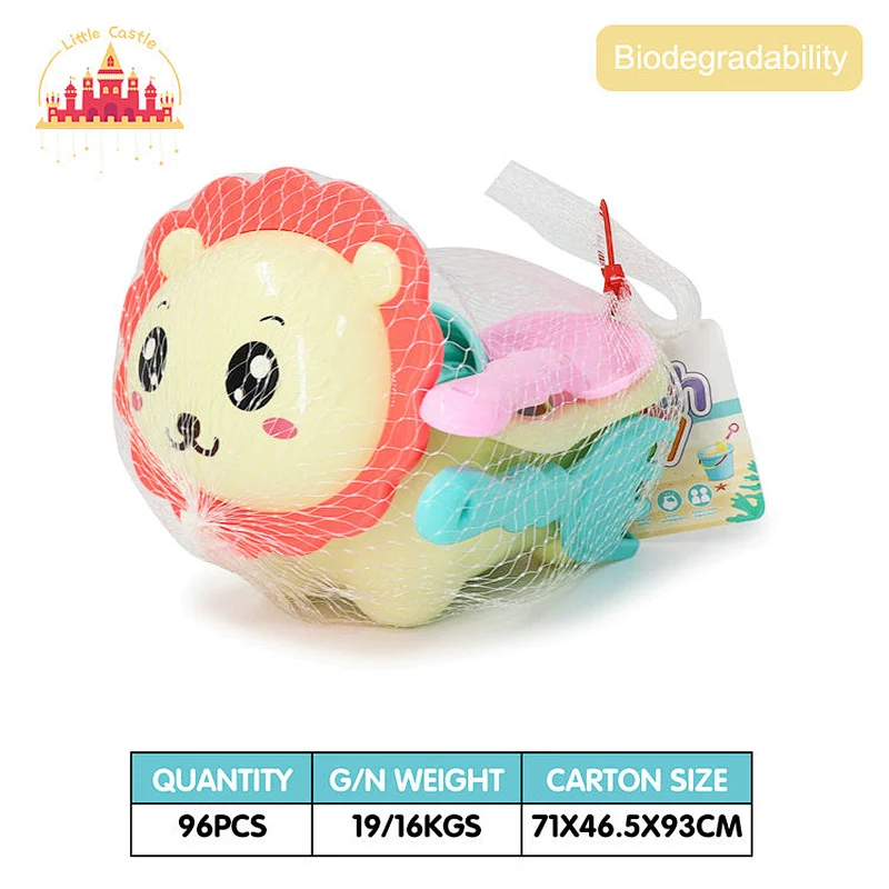New Arrival Summer Outdoor 7 Pcs Straw Sand Beach Bucket Set For Kids SL19A001