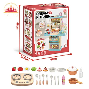 Wholesale Kids Cooking Game Plastic Spraying Kitchen Toy With Sound Light SL10C116