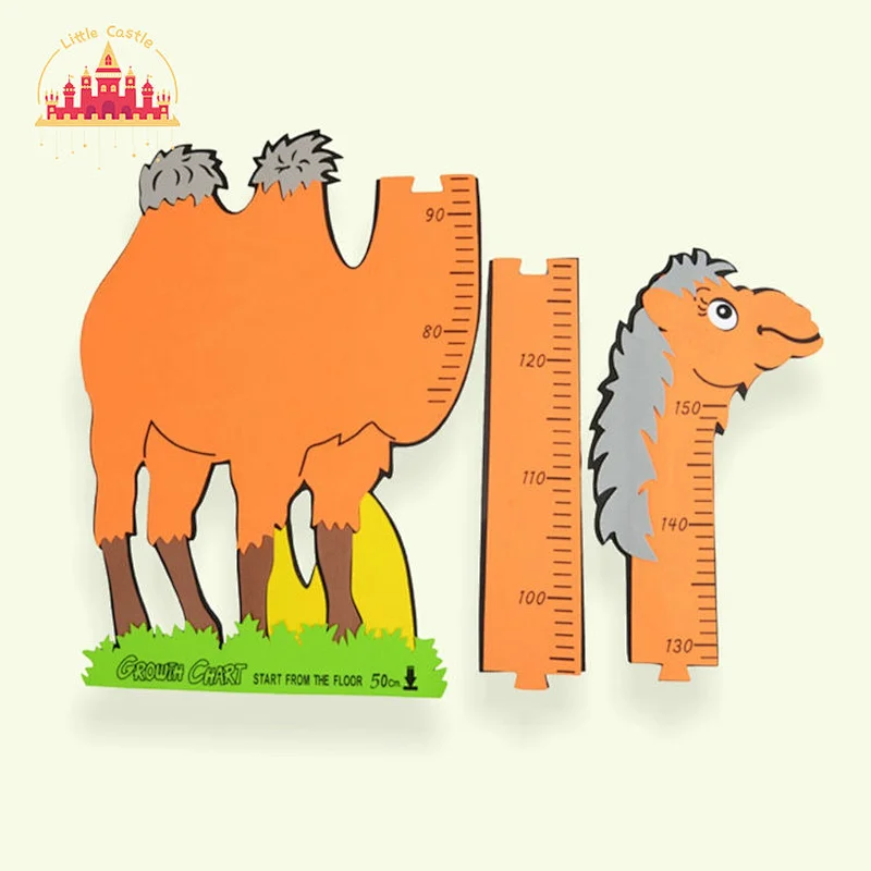 New Design Growth Measure Chart Cartoon Camel EVA Height Ruler For Kids SL18A050