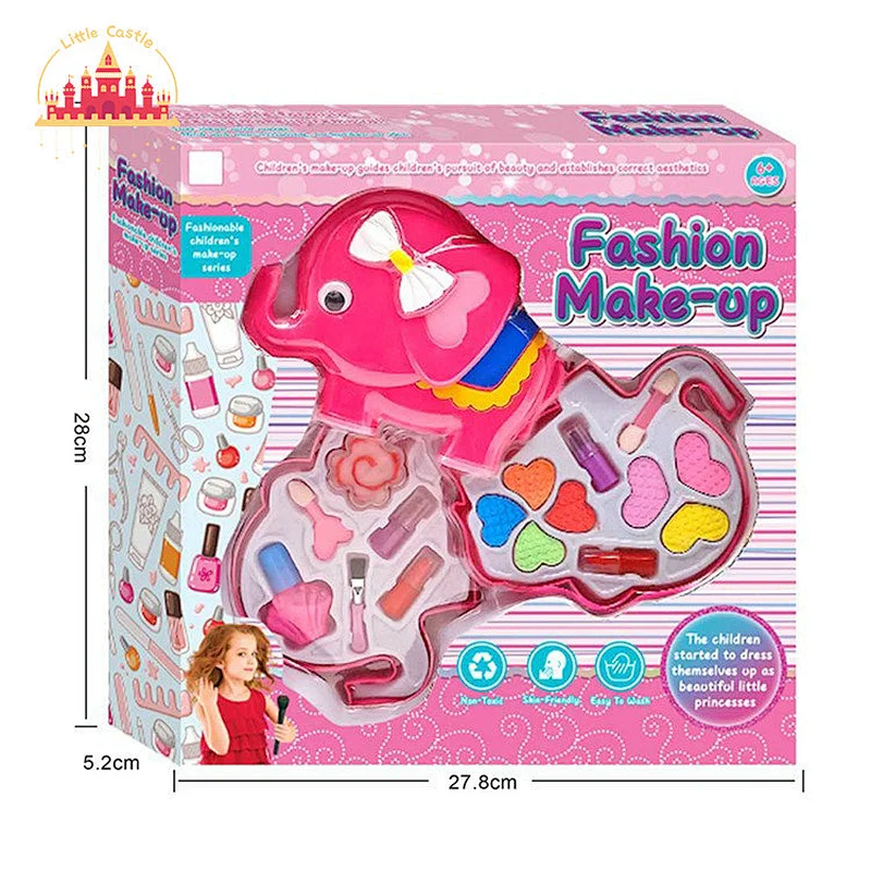 3 Layers Shell Shaped Cosmetics Box Play House Plastic Makeup Toys For Kids SL10A477