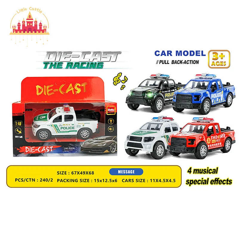 1:40 Dircast Simulation Models 12 Pcs Alloy Pull Back Car Toys For Kids SL04A643