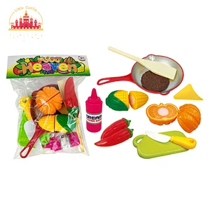 Educational Cooking Game Realistic Plastic Kitchen Set Toys For Kids SL10B048
