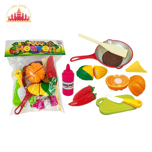 Educational Cooking Game Realistic Plastic Kitchen Set Toys For Kids SL10B048