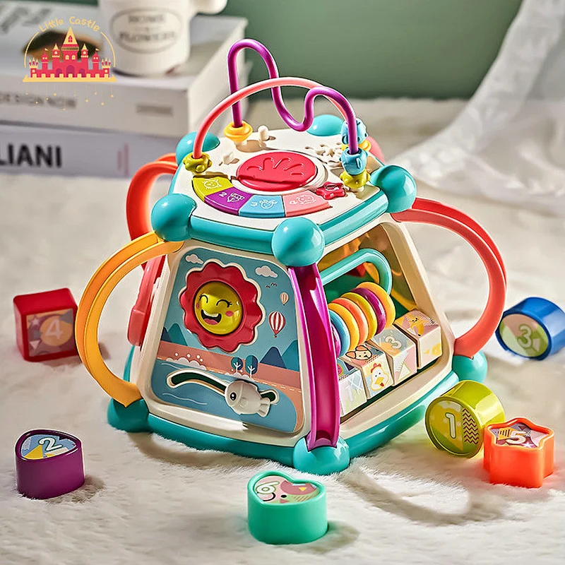Wholsale Educational Musical Toy Rocket Shape Plastic Pat Drum For Kids SL12D008