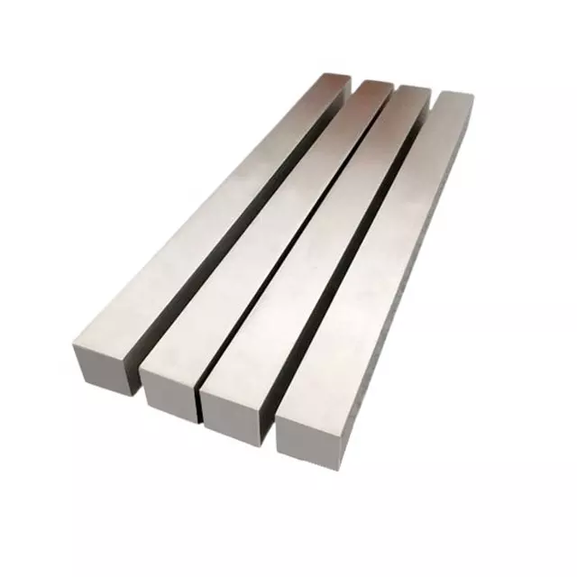flat aluminum rod
