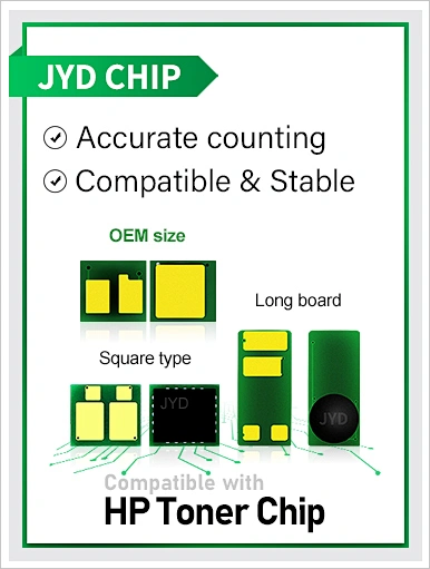 CF500A(202) CF540A(203) Chip,HP Toner chips,Dedicated
