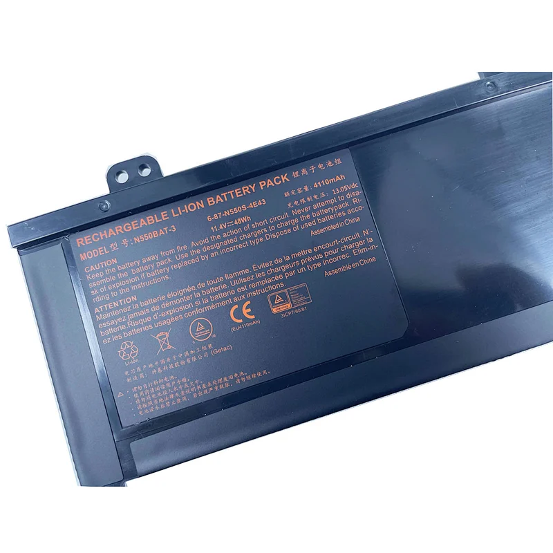 N550BAT-3 Laptop battery for Clevo N550RN Aftershock M15 F57