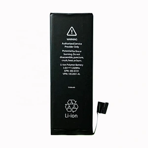 1560mAh Li-Polymer Internal Mobile Phone Battery For iPhone 5S Rechargeable Replacement New 0 Cycle Tested iPhone 5s Battery
