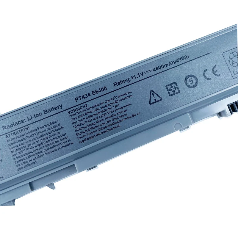 KY477 KY265 Laptop Battery For Dell Latitude E  E6400 E6400 ATG E6500 E8400