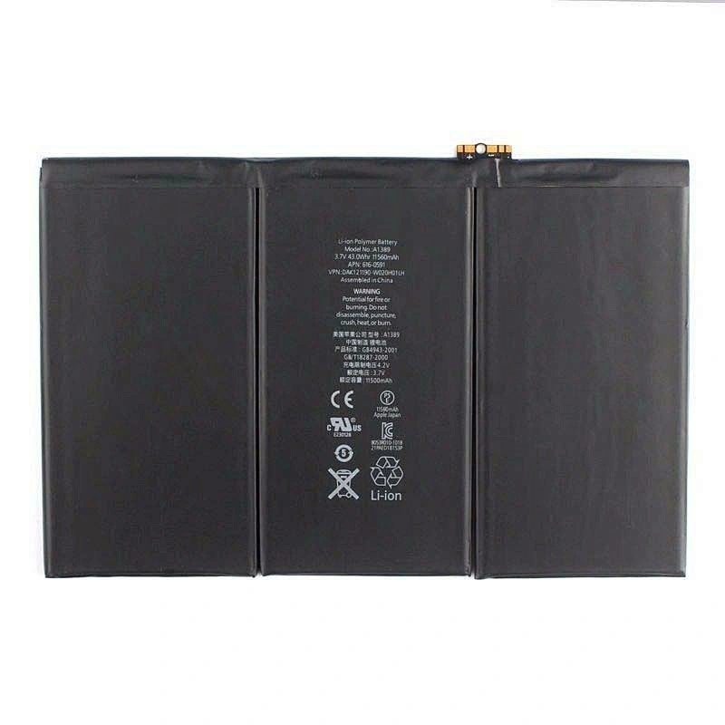 Internal High Capacity Lithium Polymer Battery for iPad 3 iPad 4 Battery A1389 A1416 A1430 A1403 A1458 A1459 A1460