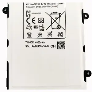 Replacement Battery T4000E 3.7V 4000mAh compatible For Samsung GALAXY Tab Tablet 3 7.0 T210 T211 T210R T217A SM-T210R