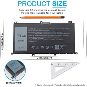 357F9 Laptop Battery For Dell Inspiron15 7000 7559Series