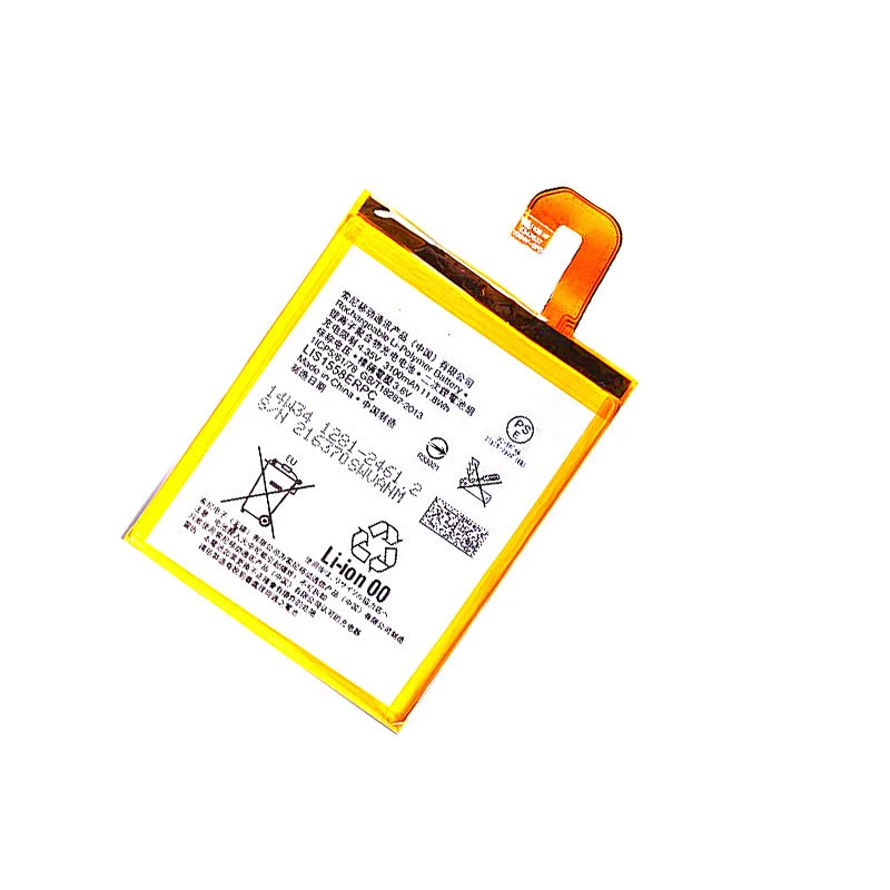 Replacement phone battery 3.8V 3100mAh for sony LIS1558ERPC Xperia Z3 L55T L55U D6603 D6633 D6653