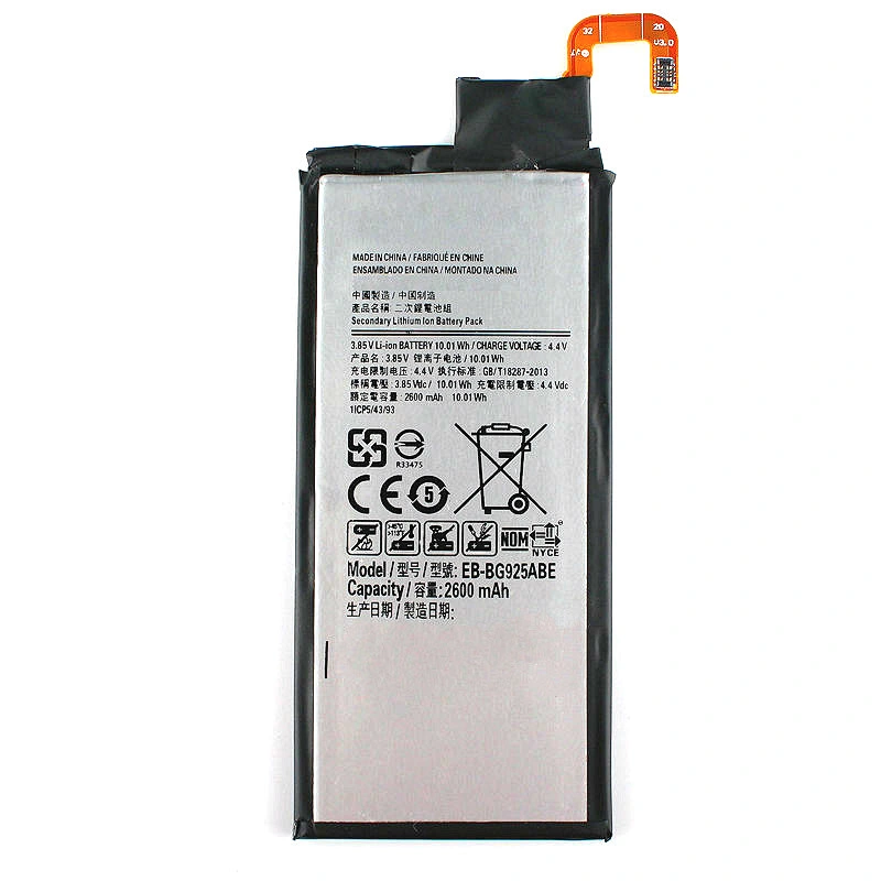 Replacement Battery for Samsung Galaxy S6 Edge G925 G925F G925V G925A G925T G925P EB-BG925ABE
