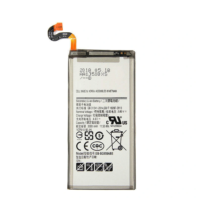 High Quality Phone Battery EB-BG950ABE 3.8V  Li-ion Battery for Samsung Galaxy S8 G9550  C9500