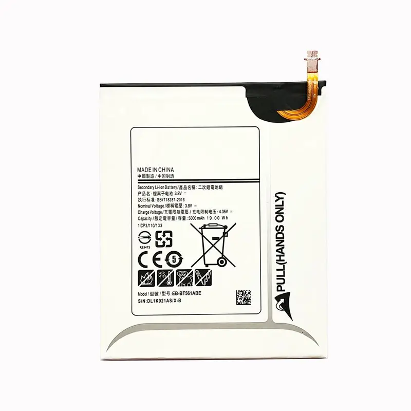 Android Tablet Samsung Galaxy Tab Battery For Galaxy Tab E 9.6 SM-T560 EB-BT561ABE 3.8V 5000mAh Tablet Battery