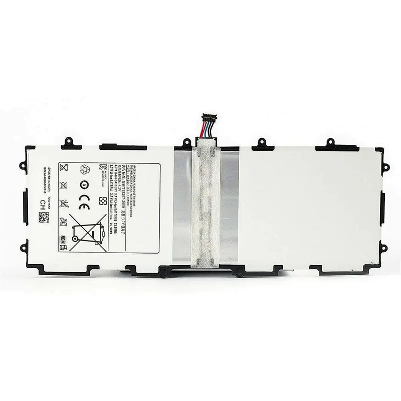 Tablet Replacement Battery Compatible Samsung Galaxy Tab 2 10.1 GT-P7500 SP3676B1A 7000mAh White