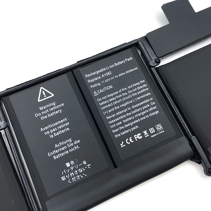 A1582 laptop battery for Macbook A1582 Pro Retina13