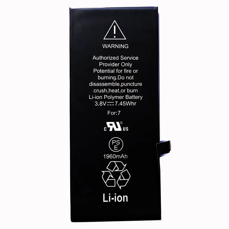 Wholesale Replacement Mobile Phone 7G Battery A1660 A1778 A1779 616-00255 1960mAh Phone7 Battery