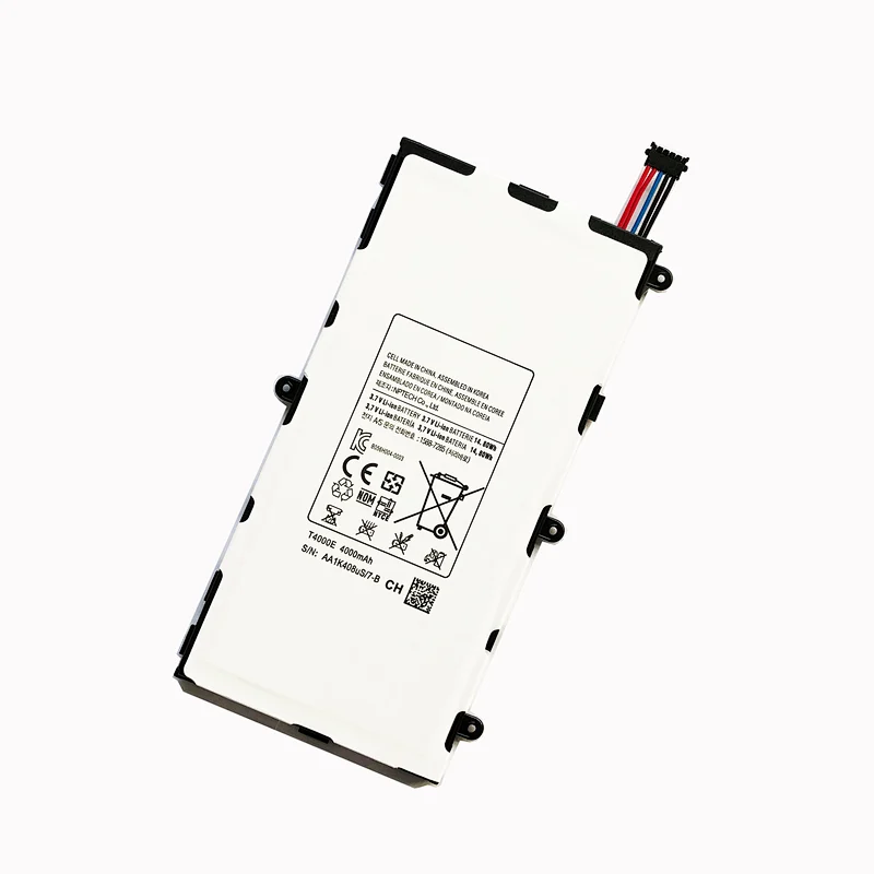 Replacement Battery T4000E 3.7V 4000mAh compatible For Samsung GALAXY Tab Tablet 3 7.0 T210 T211 T210R T217A SM-T210R