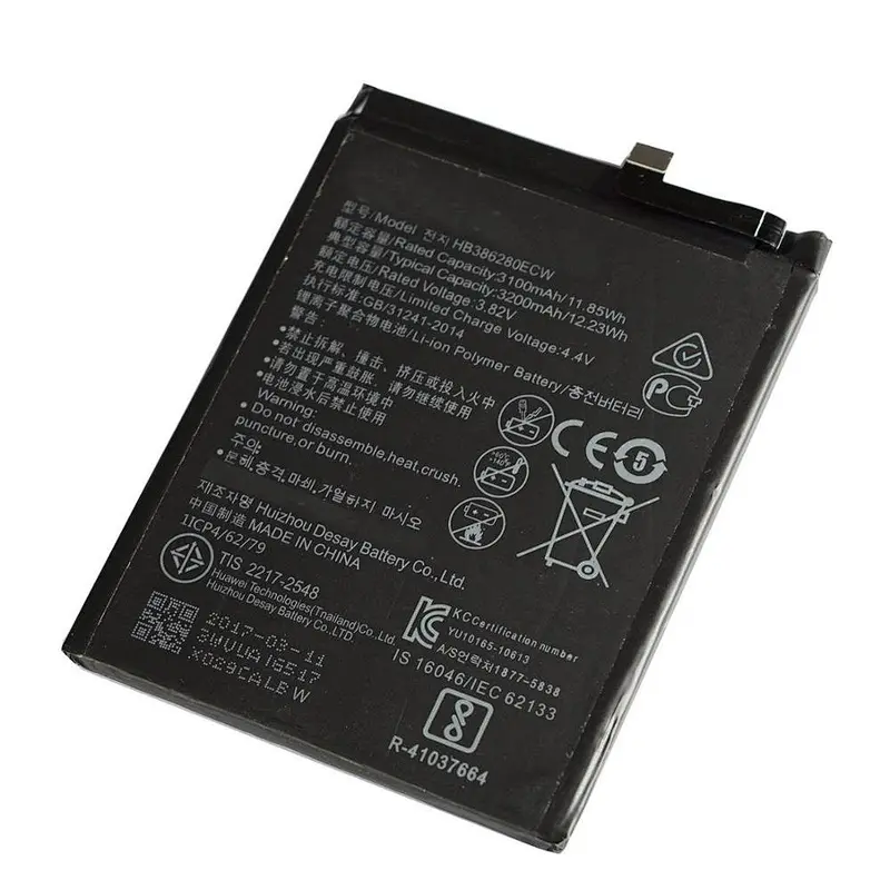 Mobile phone battery best cell phone battery HB386280ECW for Huawei honor 9 P10