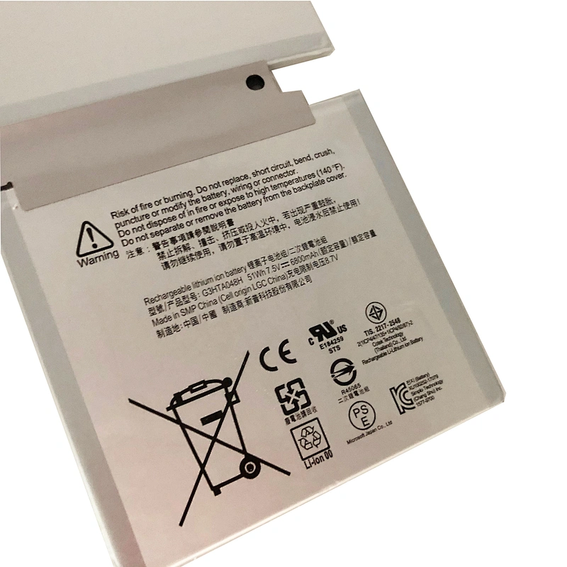 G3HTA048H Laptop battery for Microsoft Surface Book 2nd Gen 13.5