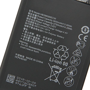 3400mAh Li-Polymer Battery HB396285ECW for Huawei P20 / Honor 10
