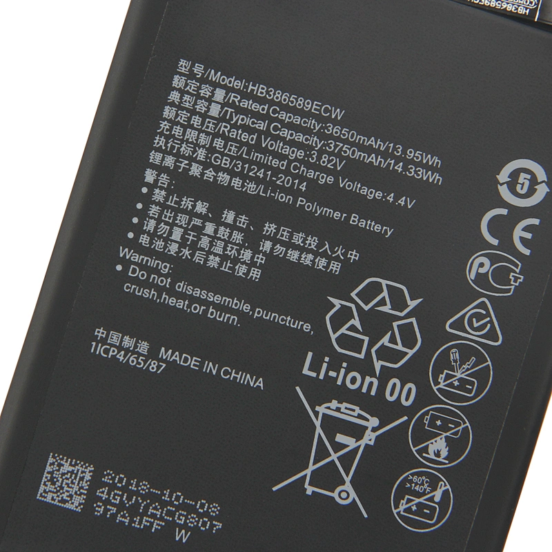 3400mAh Li-Polymer Battery HB396285ECW for Huawei P20 / Honor 10