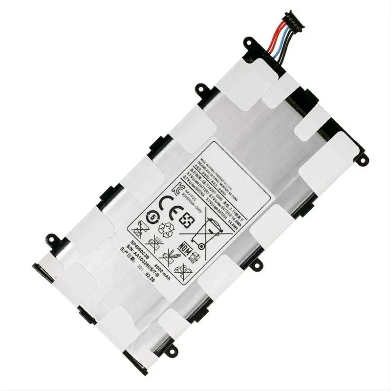 Replacement Tablet 4000mAh Battery for Samsung Galaxy Tab 2 7.0 GT-P3100 GT-P3110 GT-P3113 GT-P6200 GT-P6210 SP4960C3B T869