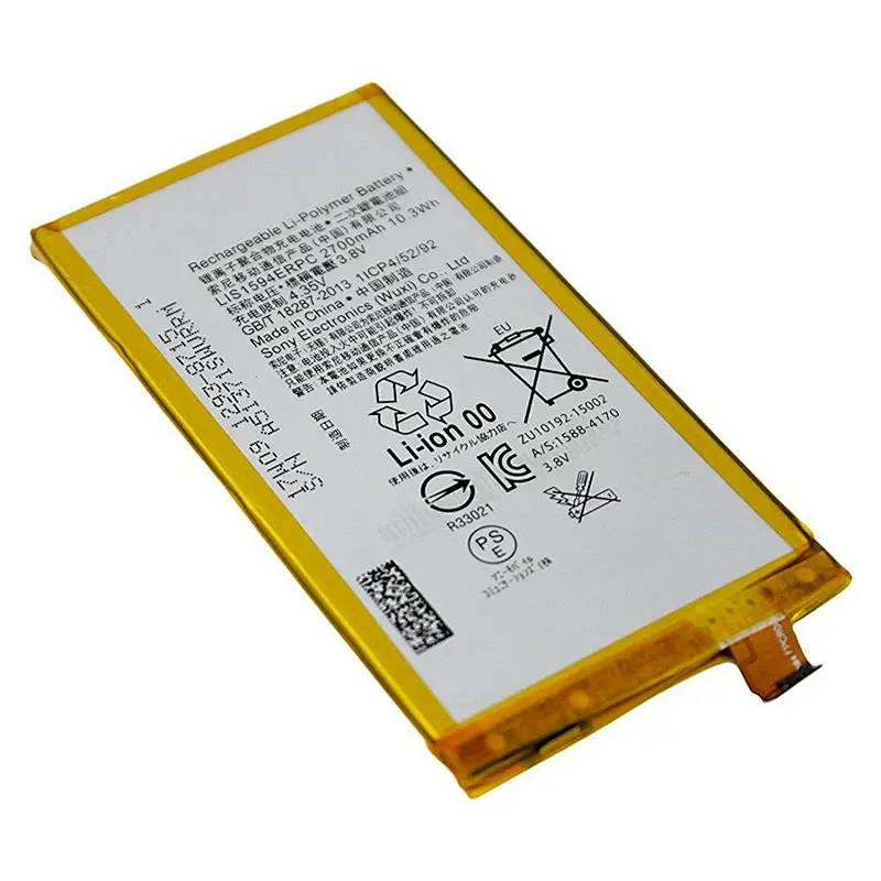 3.8V LIS1594ERPC battery For Sony Xperia Z5 Compact Battery 2700 mAh E5803 E5823