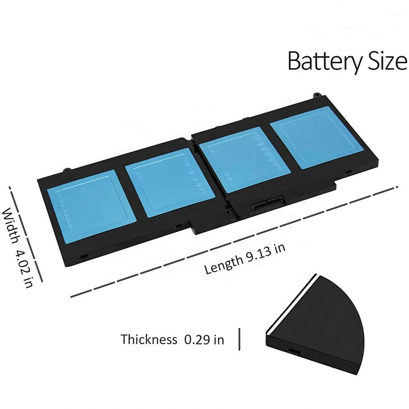 6MT4T Laptop Battery for Del Latitude 14 5000 Series E5450 E5470 E5570