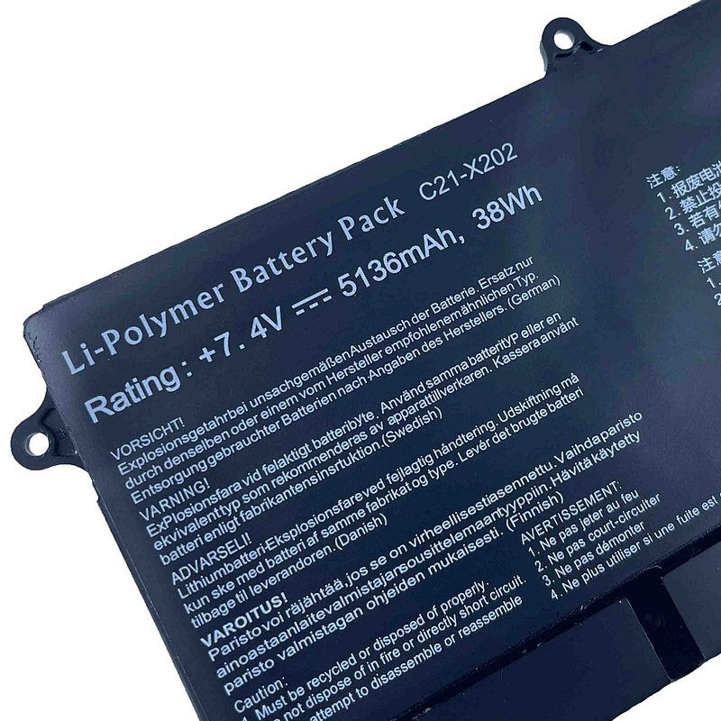 ASUS X202 Laptop Battery for Asus VivoBook X201E Series