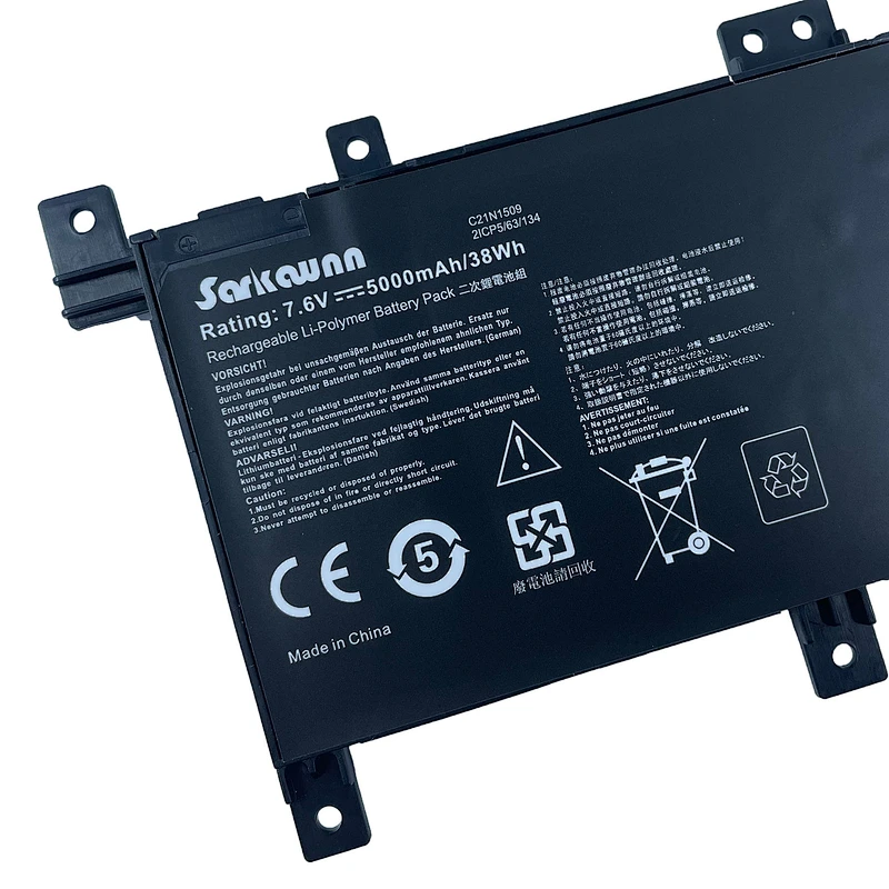 C21N1509 laptop battery for ASUS FL5900U A556U series