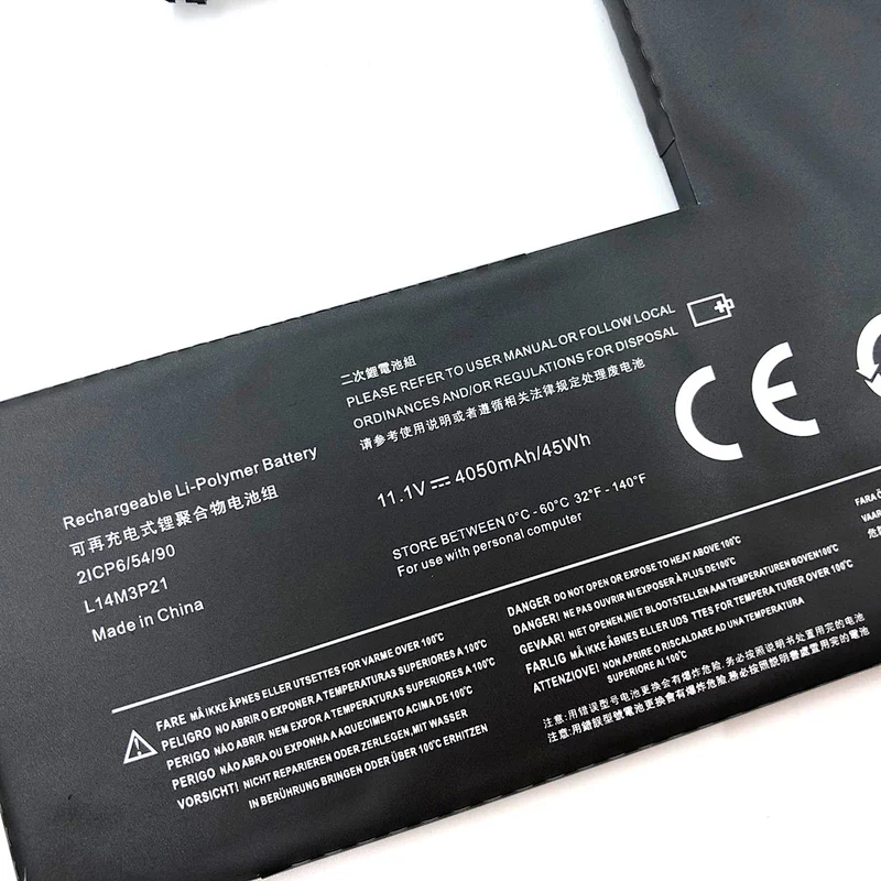 L14M3P21 Laptop Battery for Lenovo Edge 2-1580 Flex 3 1470 I2000 Flex 3-1580