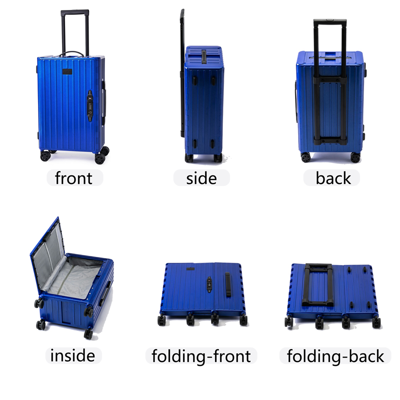 new folding suitcase