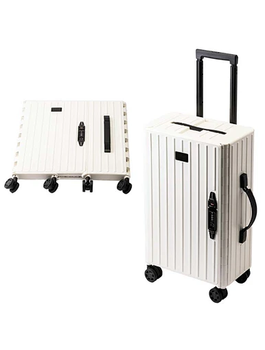 Thinnest matte Folding suitcase,Collapsible matte Folding luggage,Collapsible matte Folding Trolley suitcase
