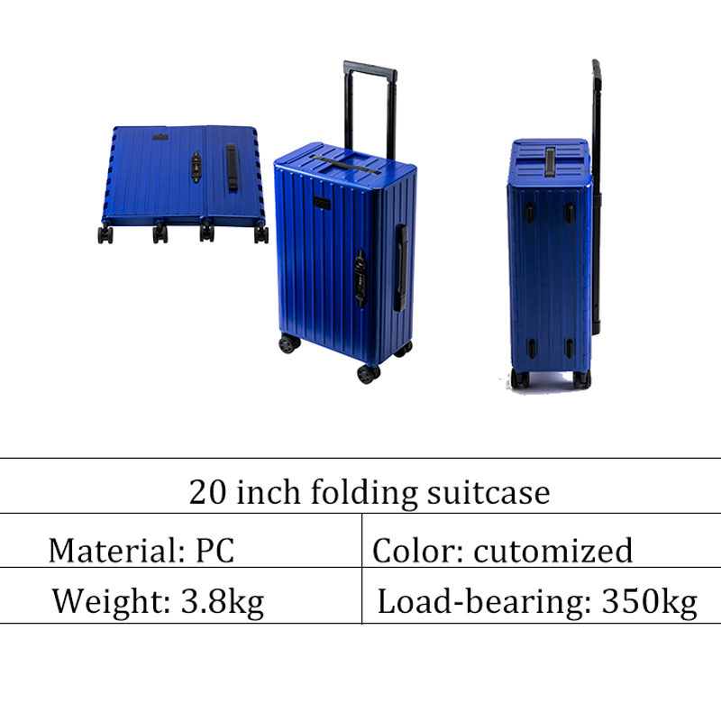 new folding suitcase