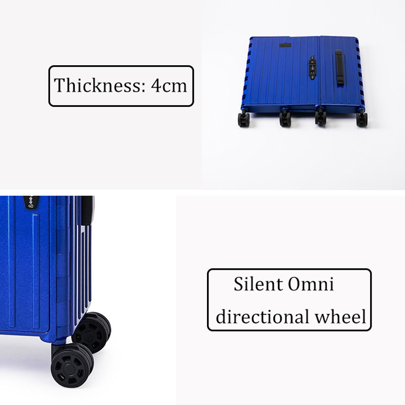 new folding suitcase