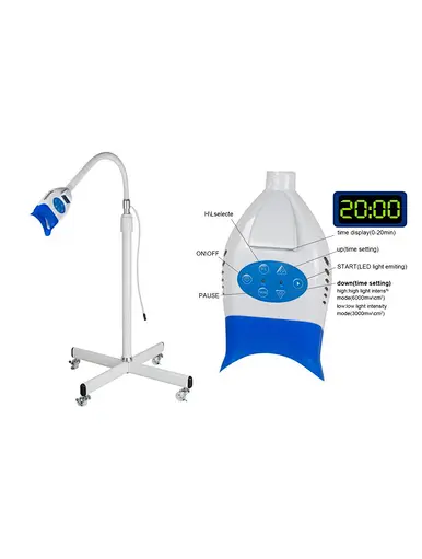 Dental bleaching machine
