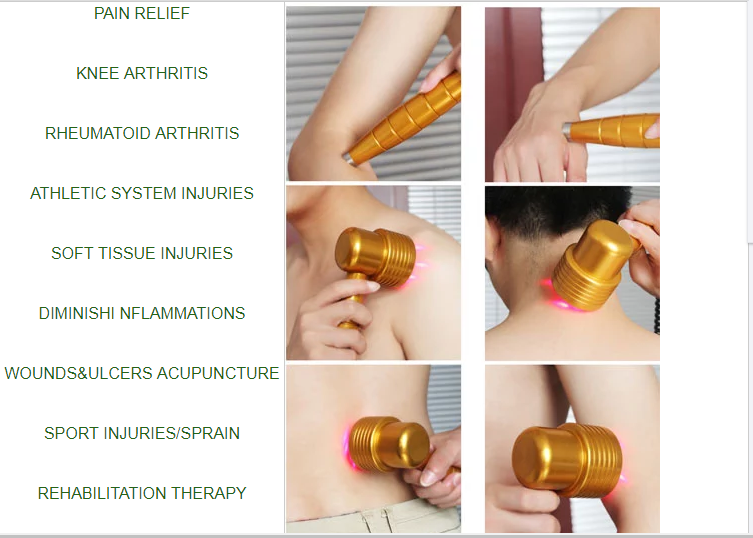 cold laser pain relief device