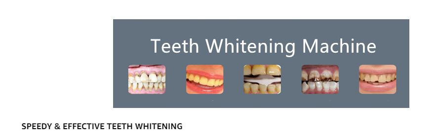 Dental bleaching machine