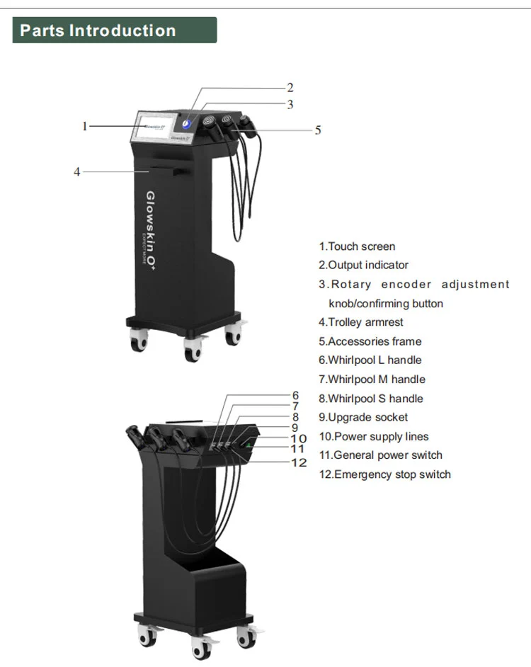 Quantum RF face lifting RF machine