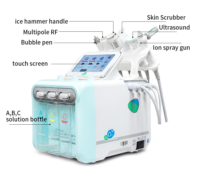 6 in 1 hydra facial machine
